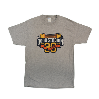 Dodd Stadium 30th Anniversary Grey T-Shirt