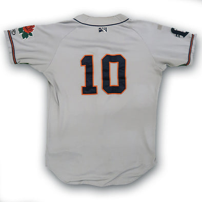 Connecticut Tigers Away Game Worn Jersey
